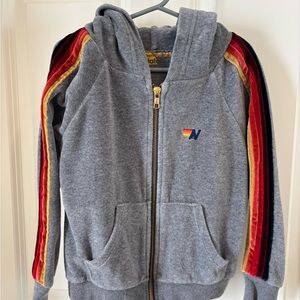 Kids Aviator Nation Zip Up Sweatshirt. Size 6. Outstanding condition.